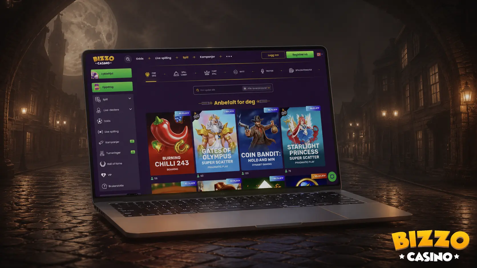 Sådan fungerer opdateringer til Bizzo Casino appen