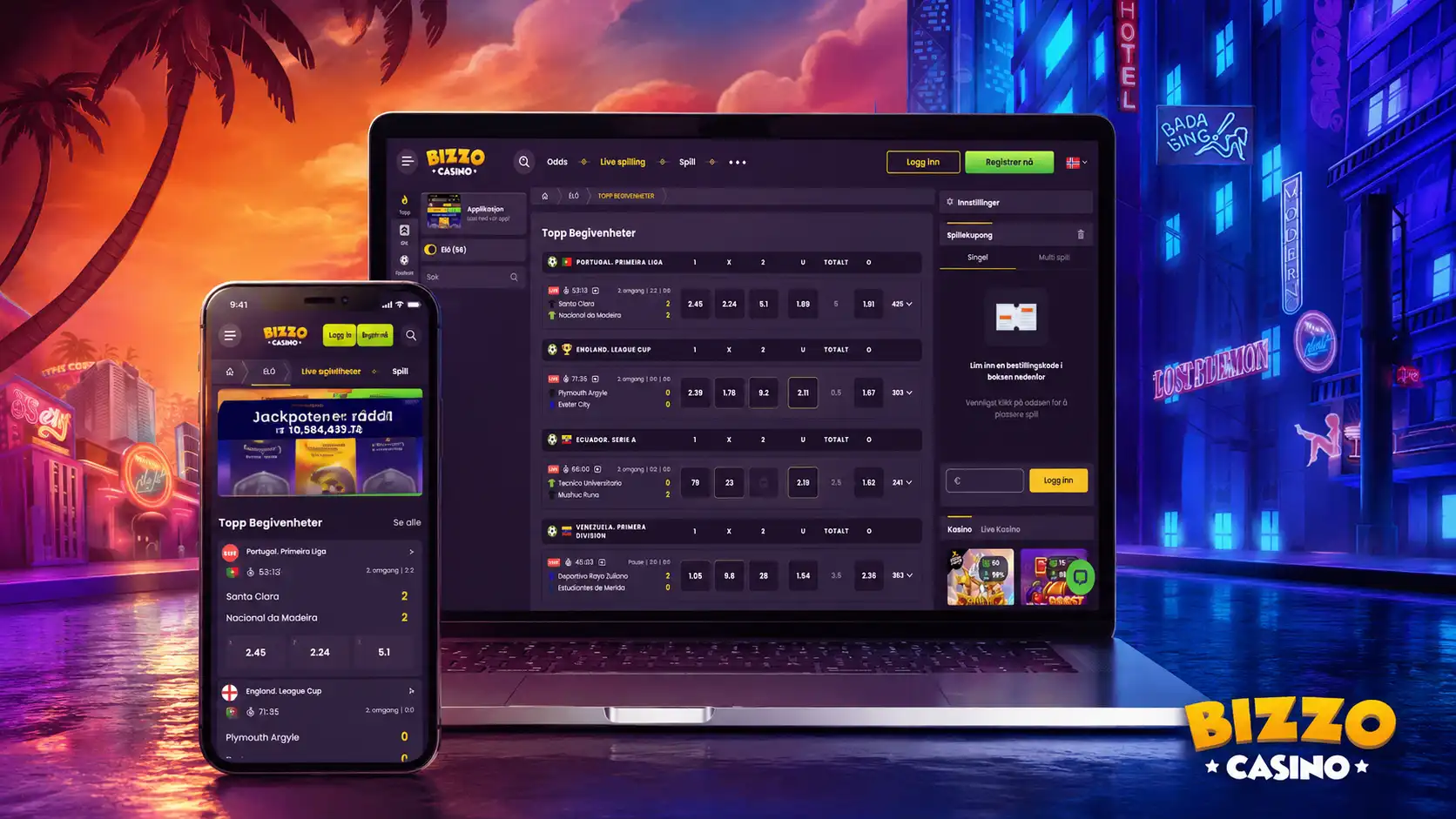 Sådan deltager du i Bizzo Casino Live Games?